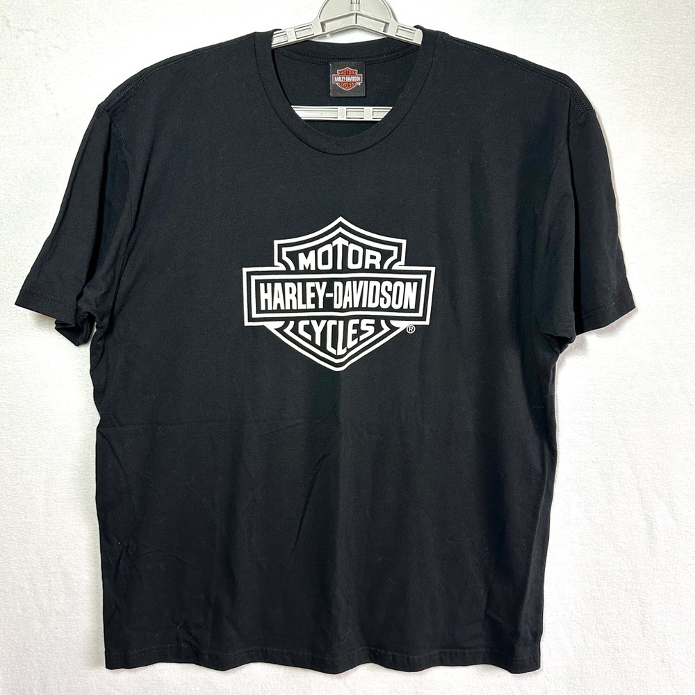 Harley Davidson V-Twin Muscle Soft T Shirt Men's XXL Black Logo Milwaukee Eight